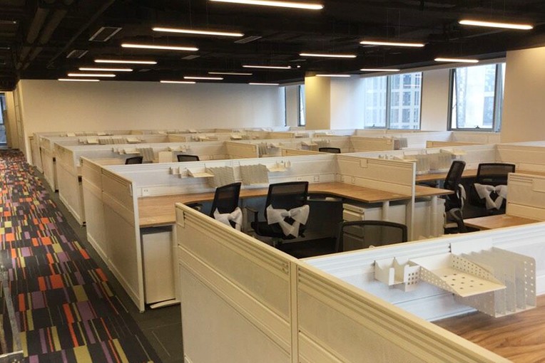 員工屏風辦公位1