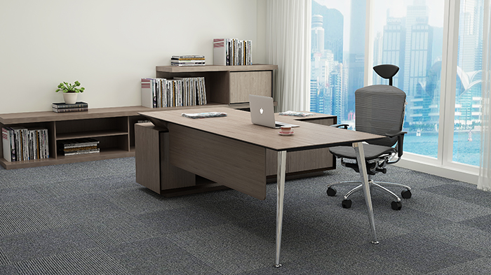 現(xiàn)代職員辦公桌